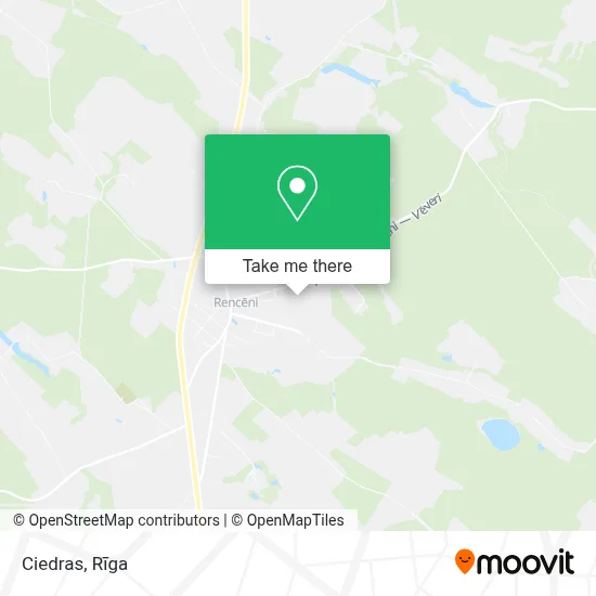 Ciedras map