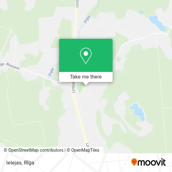 Ielejas map