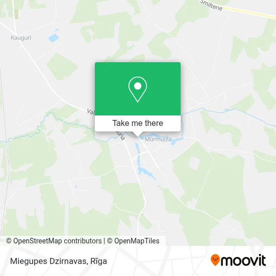 Miegupes Dzirnavas map