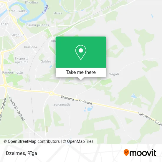 Dzelmes map