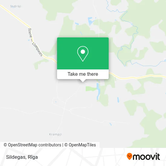 Sildegas map