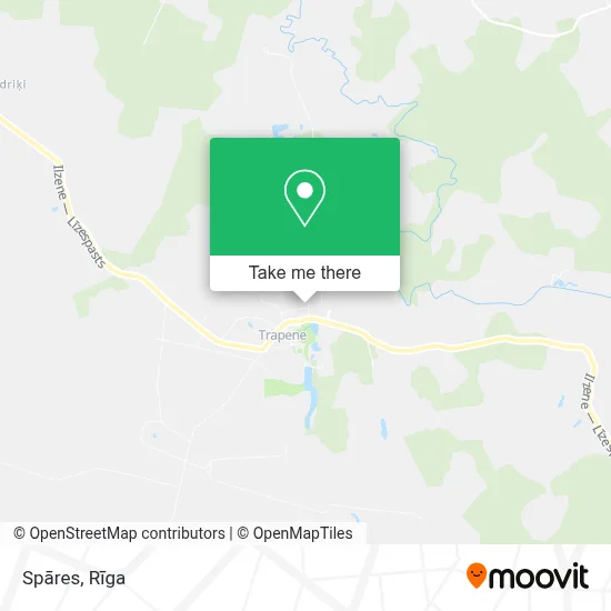 Spāres map