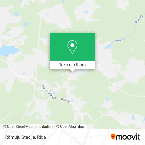 Rāmuļu Stacija map