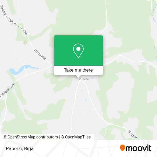 Pabērzi map