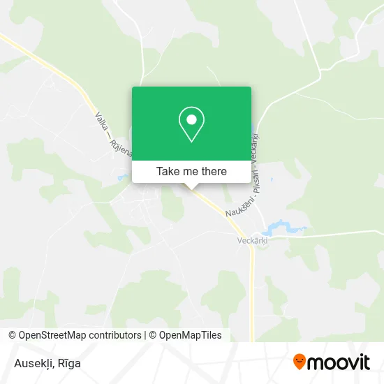 Ausekļi map