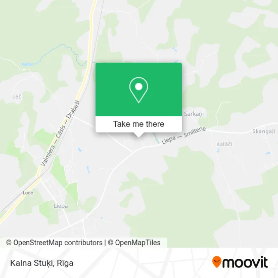 Kalna Stuķi map