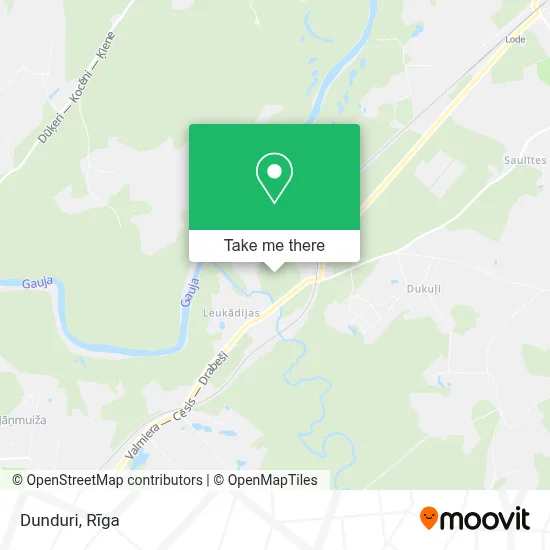 Dunduri map