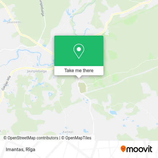 Imantas map