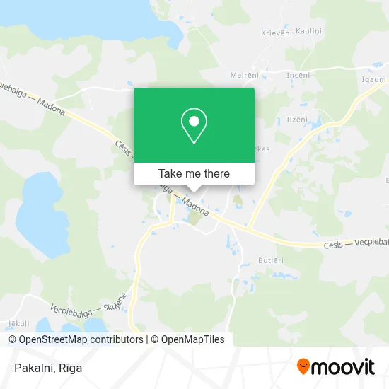 Pakalni map