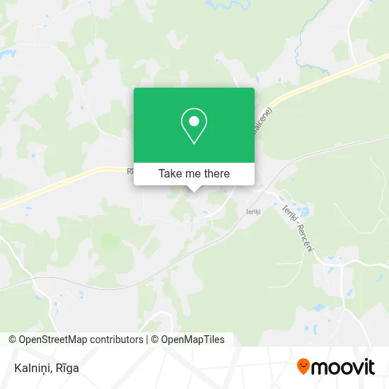 Kalniņi map
