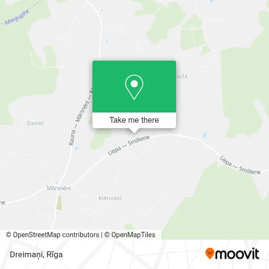 Dreimaņi map
