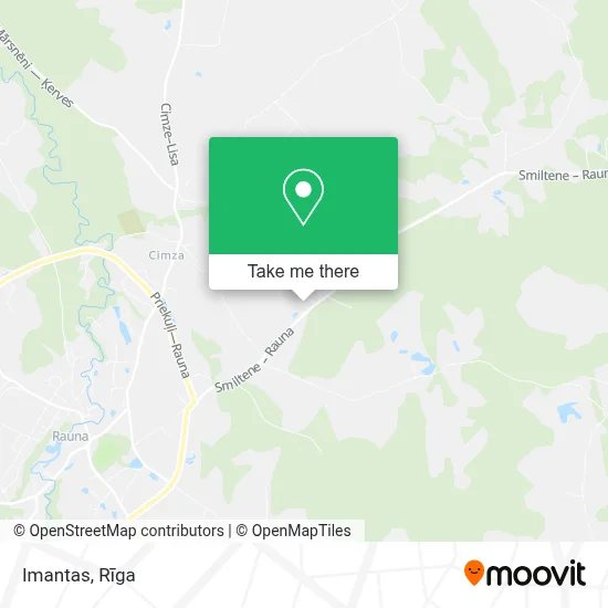 Imantas map