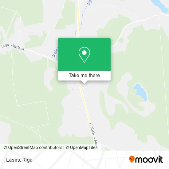 Lāses map