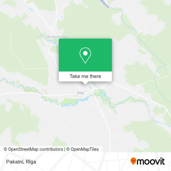 Pakalni map