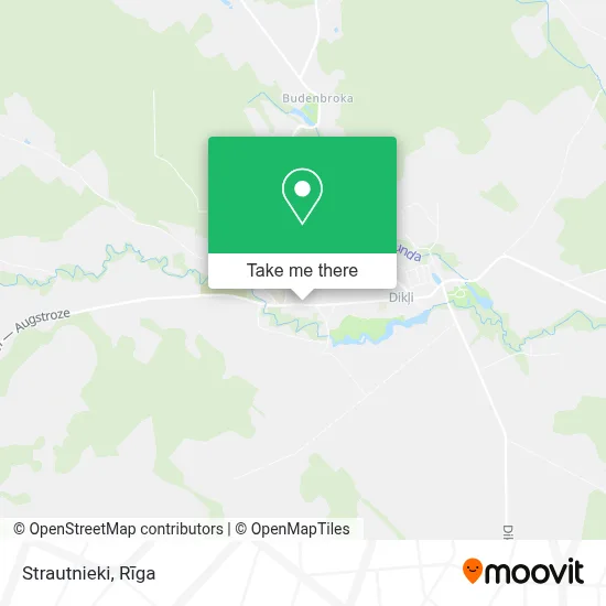 Strautnieki map