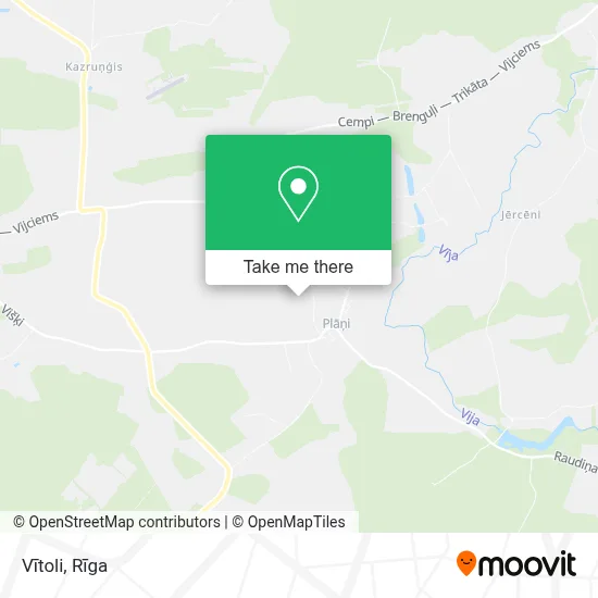 Vītoli map