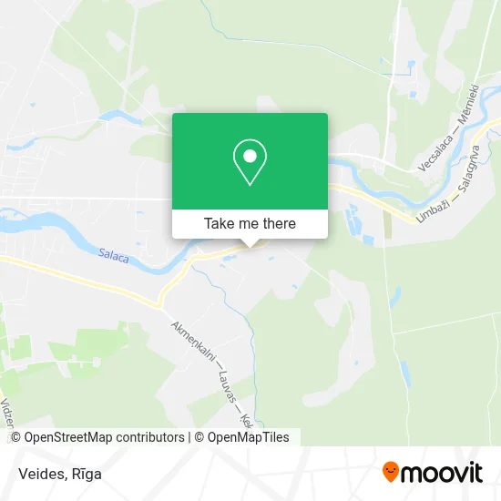 Veides map