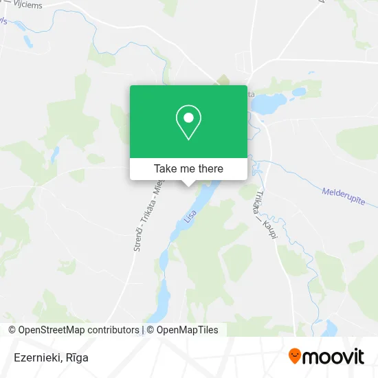 Ezernieki map