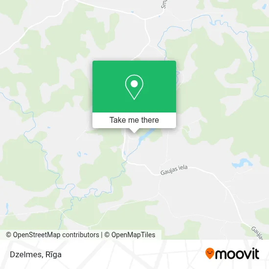 Dzelmes map
