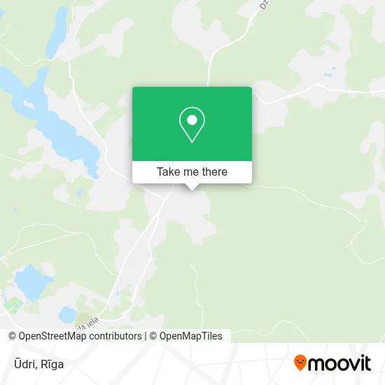Ūdri map