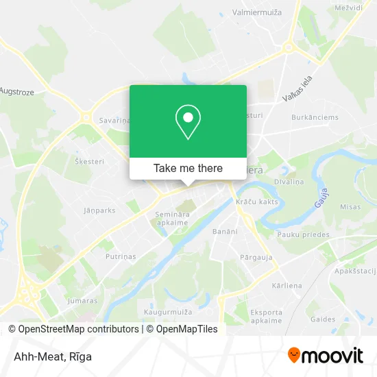 Ahh-Meat map