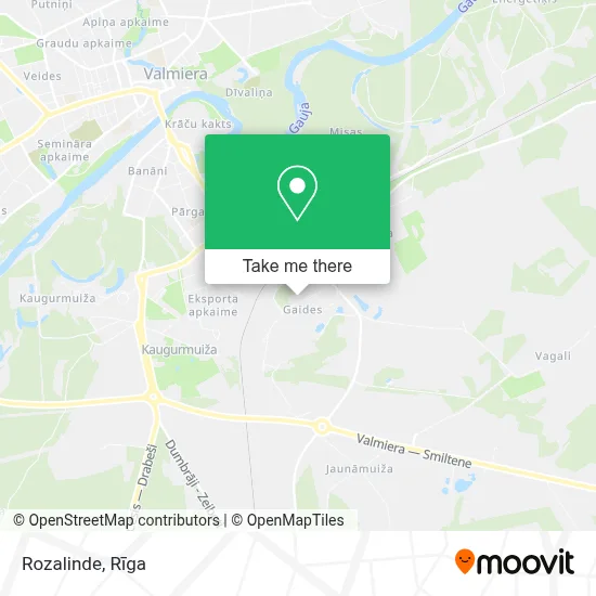Rozalinde map