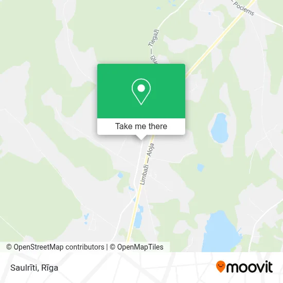 Saulrīti map