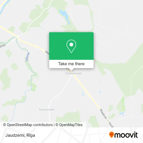 Jaudzemi map