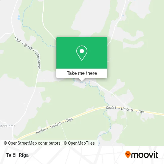 Teiči map