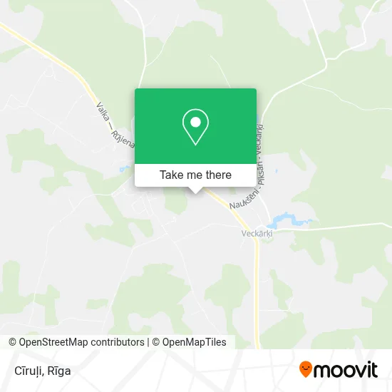 Cīruļi map