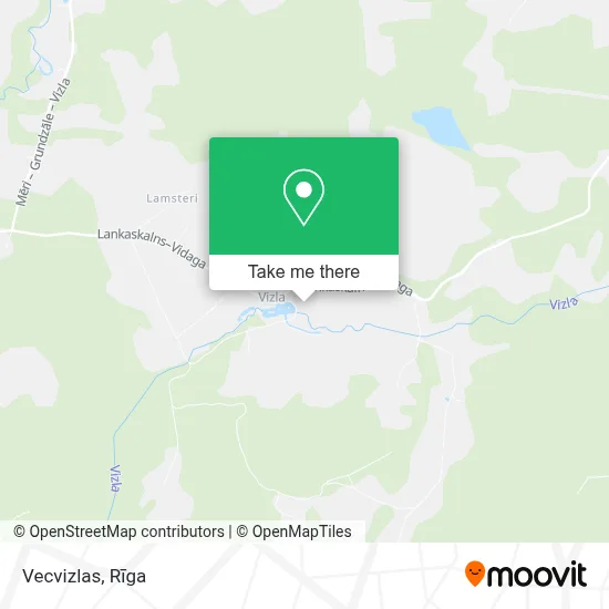 Vecvizlas map