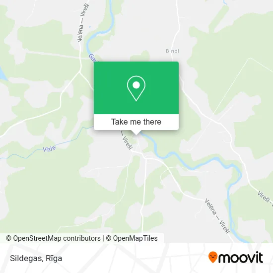 Sildegas map