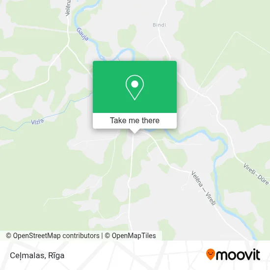 Ceļmalas map