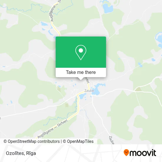 Ozolītes map