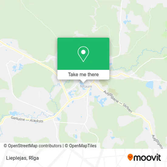 Lieplejas map