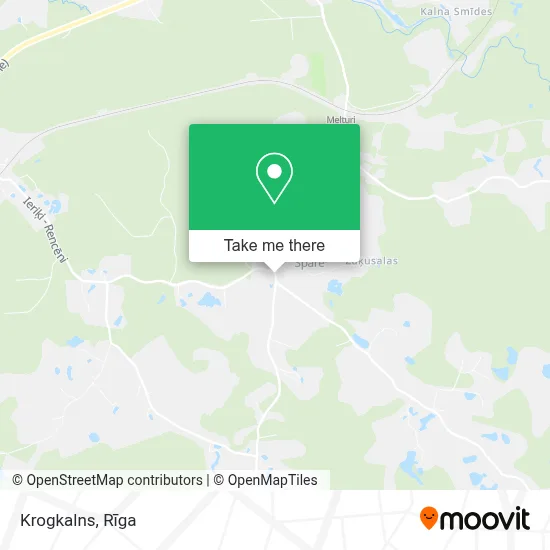 Krogkalns map