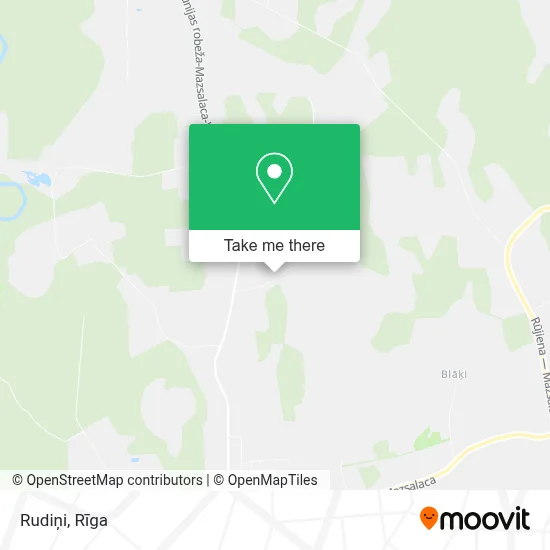 Rudiņi map