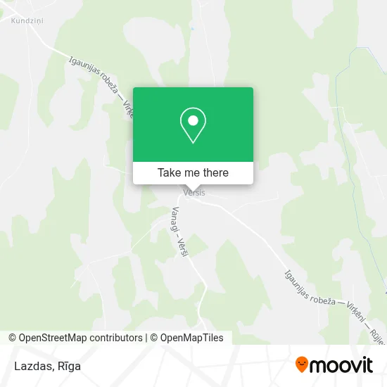 Lazdas map