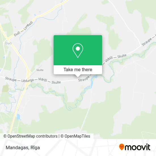 Mandagas map