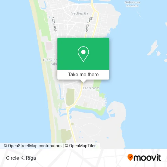 Circle K map