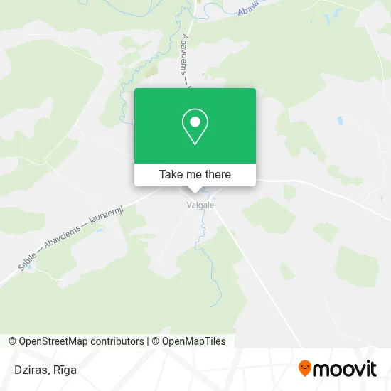 Dziras map