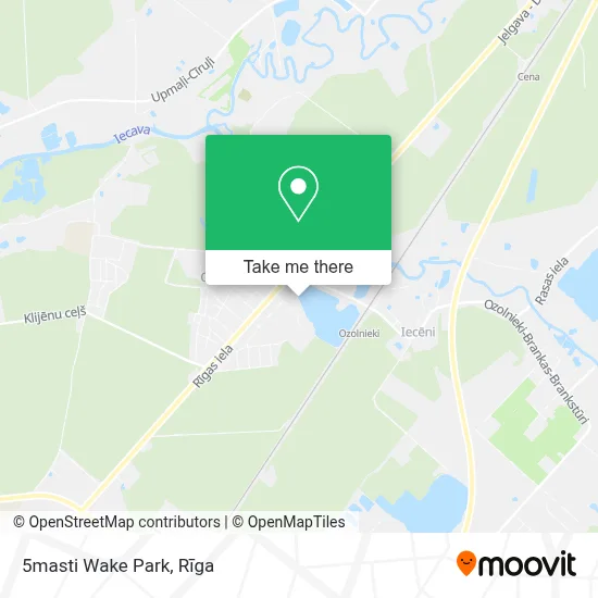 5masti Wake Park map