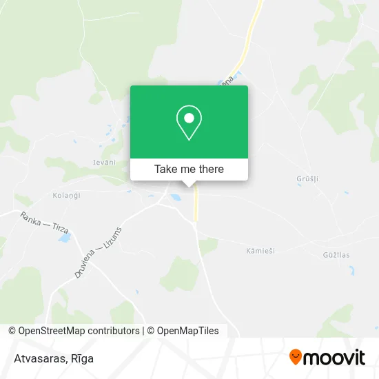 Atvasaras map