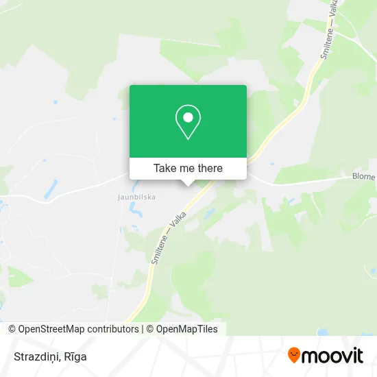 Strazdiņi map