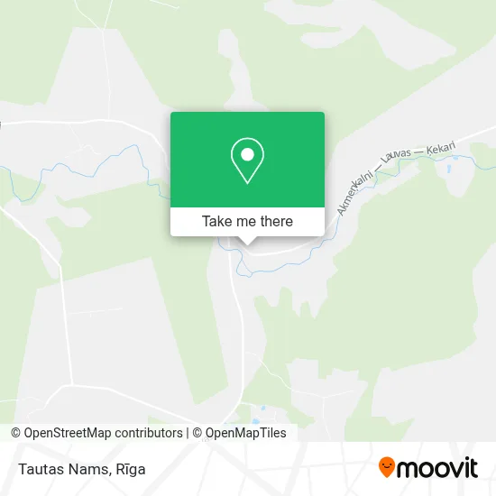 Tautas Nams map