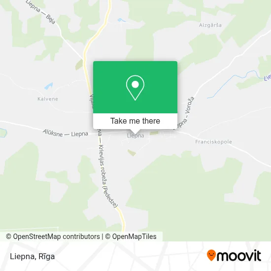 Liepna map