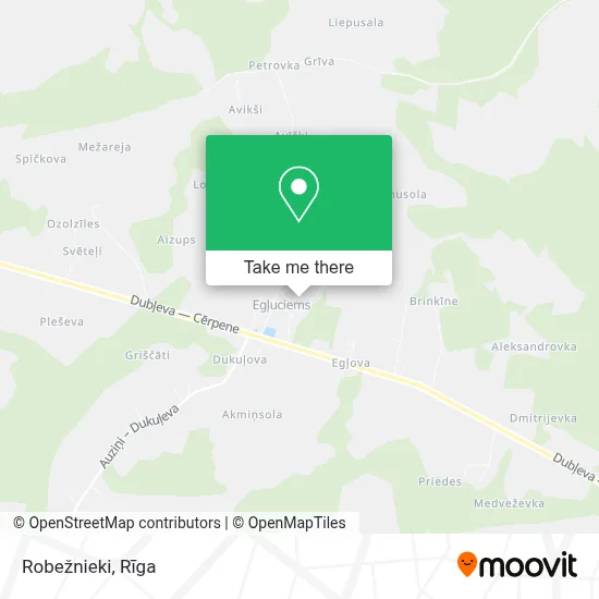 Robežnieki map