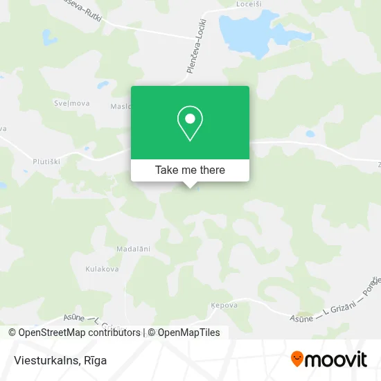 Viesturkalns map