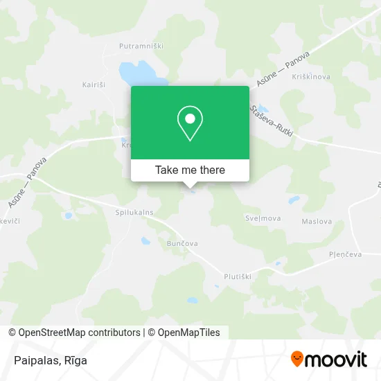 Paipalas map