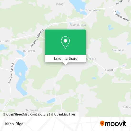 Irbes map